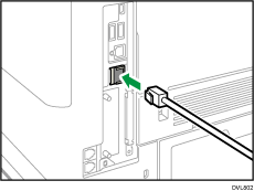 ilustração da ligação do cabo Ethernet