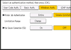 ภาพแสดงหน้าจอแผงควบคุม