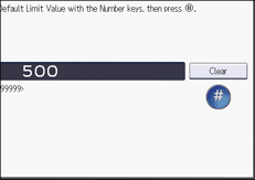 ภาพแสดงหน้าจอแผงควบคุม