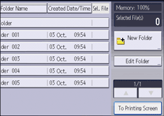 ภาพแสดงหน้าจอแผงควบคุม