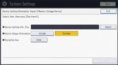 ภาพแสดงหน้าจอแผงควบคุม