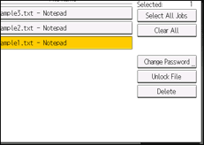 ภาพแสดงหน้าจอแผงควบคุม