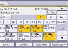 ภาพแสดงหน้าจอแผงควบคุม