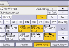ภาพแสดงหน้าจอแผงควบคุม