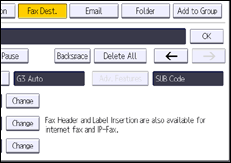 ภาพแสดงหน้าจอแผงควบคุม