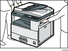 Illustration de l'unité principale