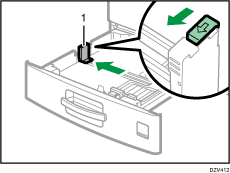 Illustrazione vassoio carta con didascalie numerate