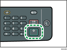 Illustrazione del tasto Avvio