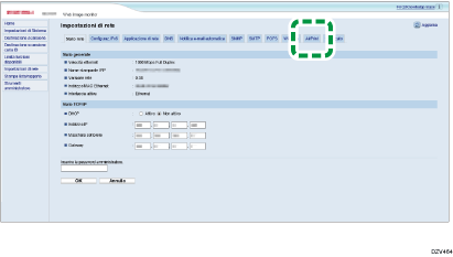Immagine schermata applicazione