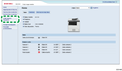 Immagine schermata applicazione