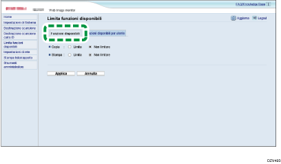 Immagine schermata applicazione