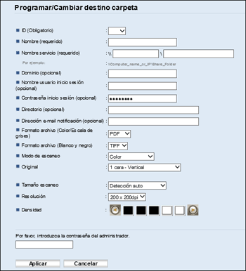 Ilustración de pantalla de aplicación
