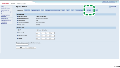 Ilustración de pantalla de aplicación