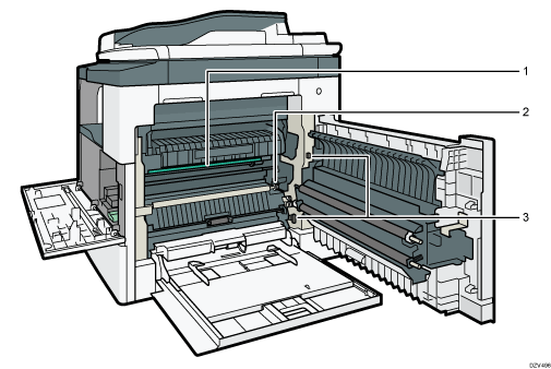 Ilustración numerada del sensor