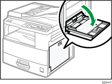 Иллюстрация обходного лотка