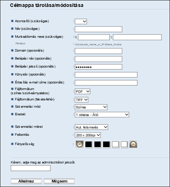 Alkalmazási képernyő illusztrációja