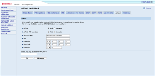Alkalmazási képernyő illusztrációja