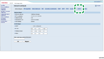 Alkalmazási képernyő illusztrációja