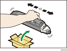 Illustration de la cartouche d'impression