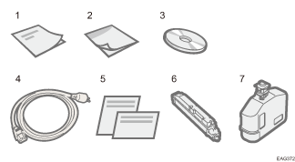 Illustration du contenu de la boîte