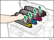 Ilustração da impressora