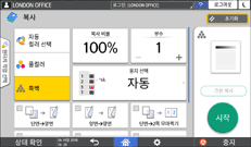 조작 패널 화면 그림