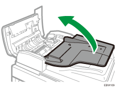 Ilustración del alimentador automático de documentos