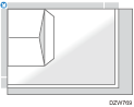 Ilustración del cristal de exposición