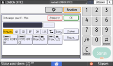 Afbeelding van bedieningspaneel
