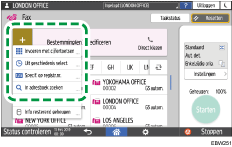 Afbeelding van bedieningspaneel