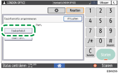 Afbeelding van bedieningspaneel