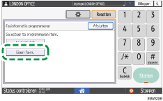 Afbeelding van bedieningspaneel