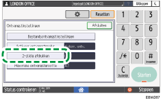 Afbeelding van bedieningspaneel