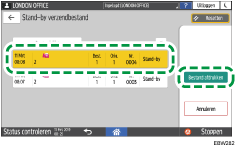 Afbeelding van bedieningspaneel