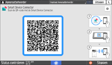 Afbeelding van bedieningspaneel