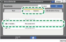Afbeelding van bedieningspaneel
