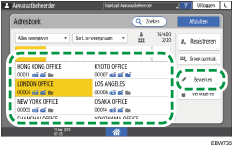 Afbeelding van bedieningspaneel