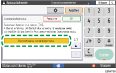 Afbeelding van bedieningspaneel