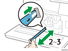 Schermafbeelding bedieningsprocedure