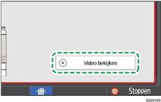 Afbeelding van bedieningspaneel