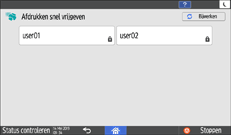 Afbeelding van bedieningspaneel