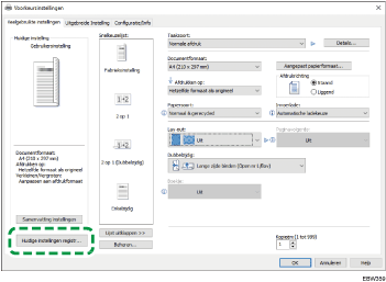 Illustratie stuurprogrammascherm
