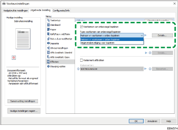 Illustratie stuurprogrammascherm