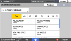 Afbeelding van bedieningspaneel