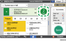 Afbeelding van bedieningspaneel