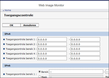 Afbeelding internetbrowserscherm