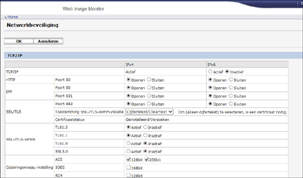 Afbeelding internetbrowserscherm