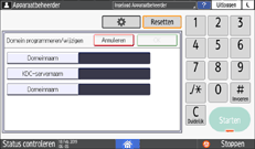 Afbeelding van bedieningspaneel