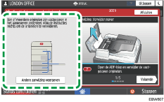 Afbeelding van bedieningspaneel