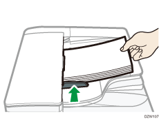 Иллюстрация расположения оригиналов